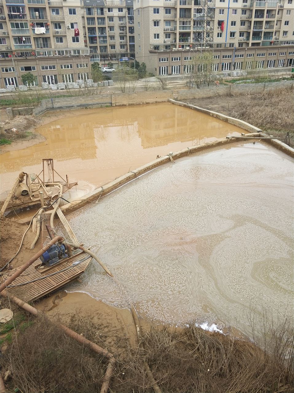 湘西沉淀池淤泥清理-厂区废水池淤泥清淤