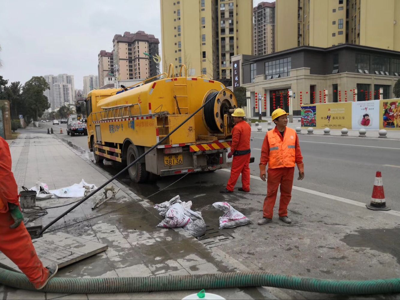 湘西排污管道清淤-管道清洗